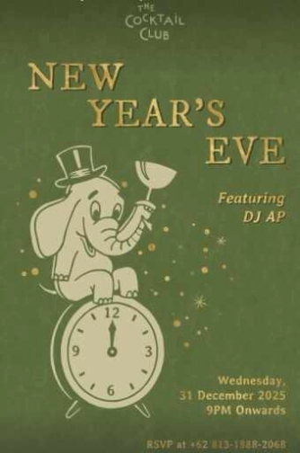 THE COCKTAIL CLUB JAKARTA - NYE