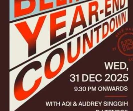 BEER HALL SCBD JAKARTA  BEER HALL SHOW YEAR  END COUNTDOWN
