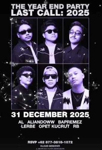 KLOUD SKY DINING & LOUNGE SENOPATI JAKARTA - THE YEAR END PARTY LAST CALL: 2025