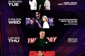 WHITE RABIT GATOT SUBROTO JAKARTA - NEW YEAR EVE