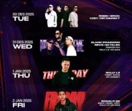 WHITE RABIT GATOT SUBROTO JAKARTA  NEW YEAR EVE