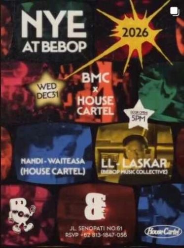 BEBOP JAKARTA - NYE AT BEBOP