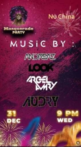 NU CHINA KEMANG JAKARTA - MASQUERADE PARTY