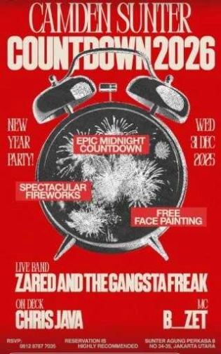 CAMDEN SUNTER JAKARTA - COUNTDOWN 2026