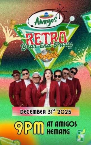 AMIGOS KEMANG JAKARTA - RETRO YEAR END PARTY