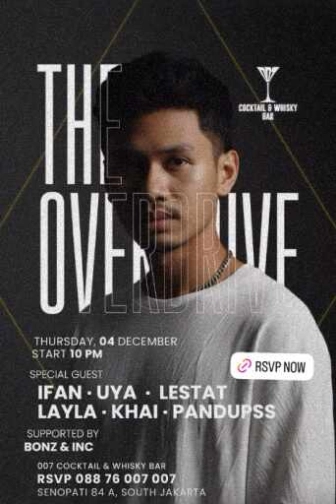 007 COCKTAIL & WHISKY BAR SENOPATI JAKARTA - THURSDAY
