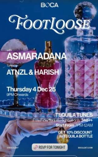 BOCA JAKARTA - FOOTLOOSE