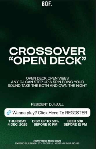 BOF KEMANG JAKARTA - CROSS OVER