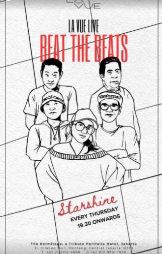 LA VUE ROOFTOP BAR MENTENG JAKARTA - BEAT THE BEATS