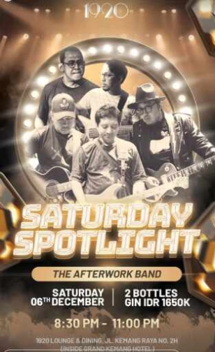 1920 LOUNGE KEMANG JAKARTA - SATURDAY SPOTLIGHT