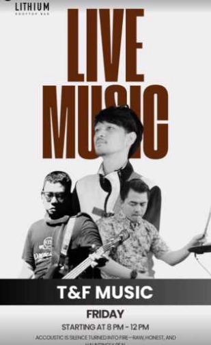 LITHIUM ROOFTOP JAKARTA - LIVE MUSIC