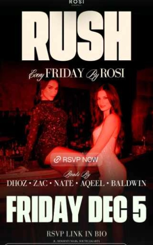 ROSI SENOPATI JAKARTA - RUSH