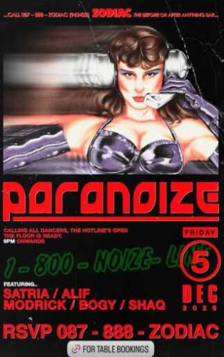 ZODIAC SENOPATI JAKARTA - PARANOIZE