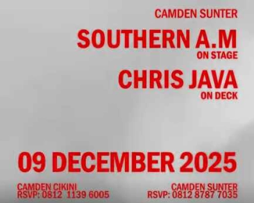 CAMDEN SUNTER JAKARTA - TUESDAY