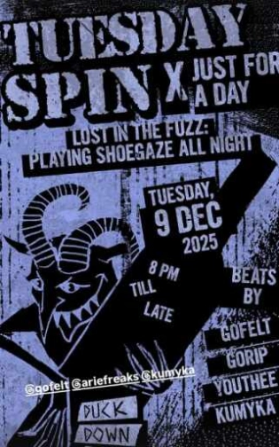 DUCKDOWN GUNAWARMAN JAKARTA - TUESDAY SPIN