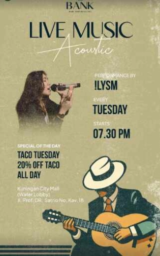 THE BANK KUNINGAN JAKARTA - TUESDAY