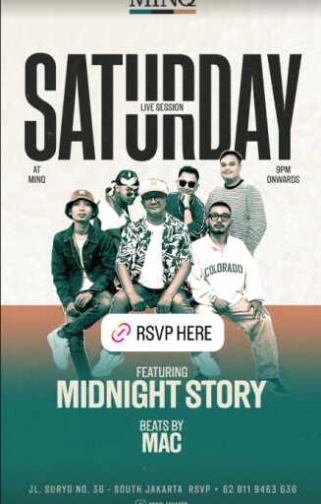 MINQ SENOPATI JAKARTA - SATURDAY