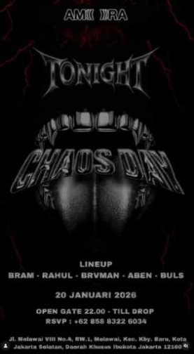 AMORA BLOK M JAKARTA - CHAOS DAY