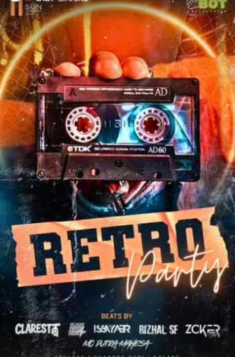 ANAK KEMANG CAFE JAKARTA - RETRO PARTY