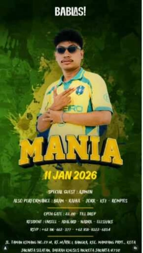 BABLAS KEMANG JAKARTA - MANIA