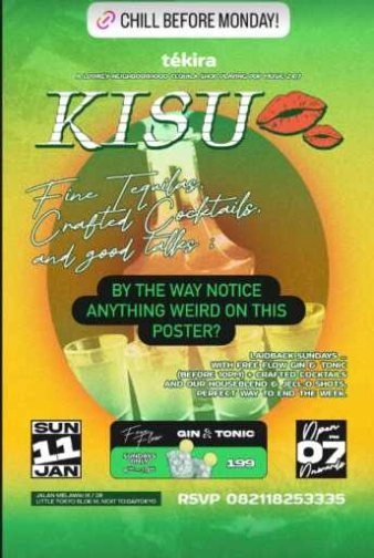 TEKIRA BLOK M JAKARTA - SUNDAY