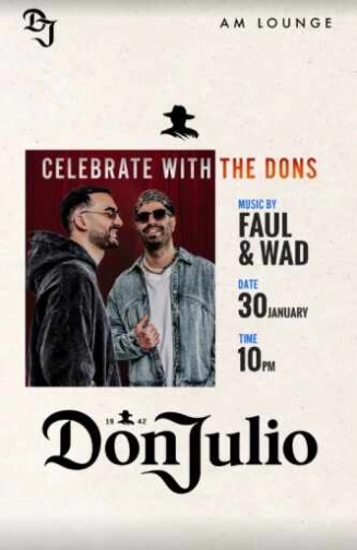 AM LOUNGE SCBD JAKARTA - CELEBRATE WITH THE DONS