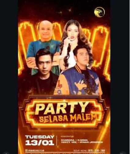 GRAND EAGLE CLUB PENJARINGAN JAKARTA - PARTY SELASA MALEM