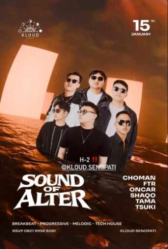 KLOUD SKY DINING & LOUNGE SENOPATI JAKARTA - SOUND OF ALTER