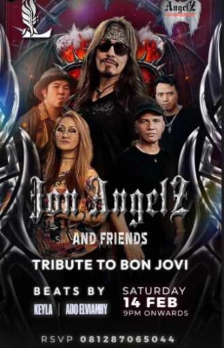 LUFRE BAR & LOUNGE SENOPATI JAKARTA - TRIBUTE TO BON JOVI