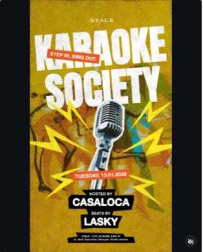STALK SCBD JAKARTA - KARAOKE SOCIETY