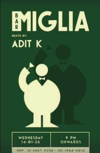 BAR MIGLIA SENOPATI JAKARTA - WEDNESDAY