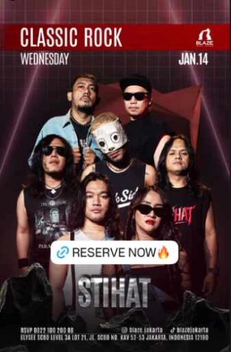 BLAZE SCBD JAKARTA - CLASSIC ROCK