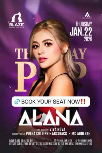 BLAZE SCBD JAKARTA - THURSDAY POP