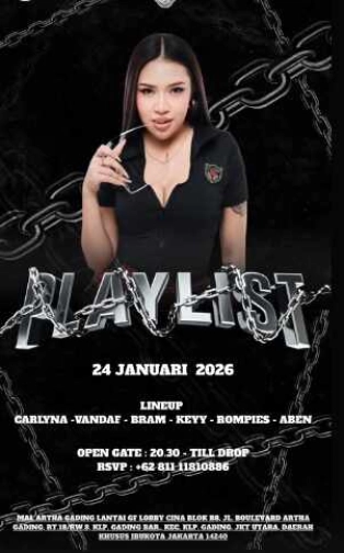 BONVOY LOUNGE KELAPA GADING JAKARTA - PLAYLIST