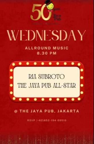 JAYA PUB MENTENG JAKARTA - WEDNESDAY