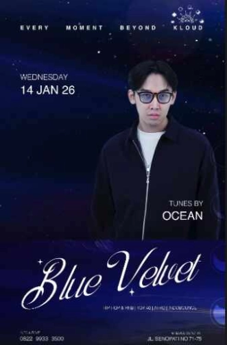 KLOUD SKY DINING & LOUNGE  SENOPATI JAKARTA - BLUE VELVET