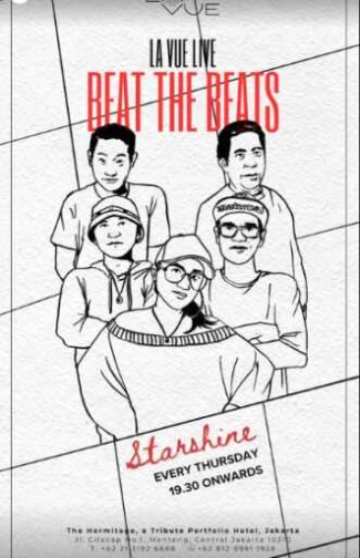 LA VUE ROOFTOP BAR MENTENG JAKARTA - BEAT THE BEATS