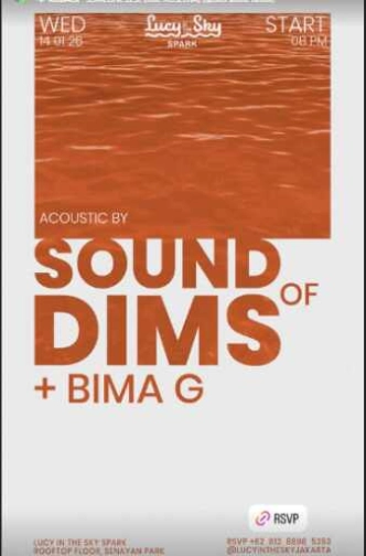 LUCY IN THE SKY SPARK SENAYAN JAKARTA - WEDNESDAY