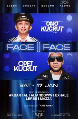 KLOUD SKY DINING & LOUNGE SENOPATI JAKARTA - FACE 2 FACE