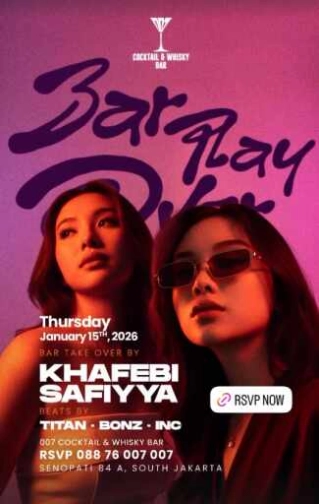 007 - COCKTAIL & WHISKY BAR SENOPATI JAKARTA - BARPLAY 