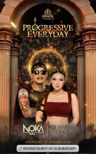 SPARTA LIVE BAR KEMANG JAKARTA - PROGRESSIVE EVERYDAY