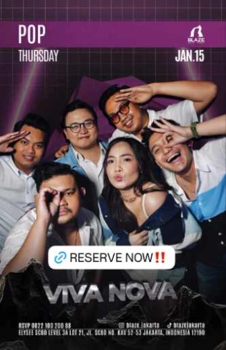 BLAZE SCBD JAKARTA - THURSDAY