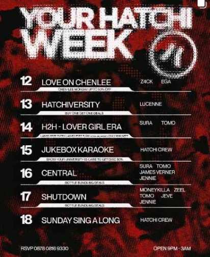 HATCHI PONDOK INDAH JAKARTA - THURSDAY