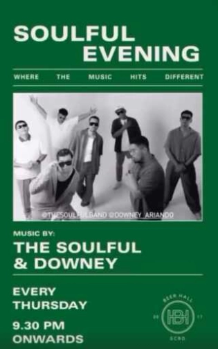 BEER HALL SCBD JAKARTA - SOULFUL EVENING