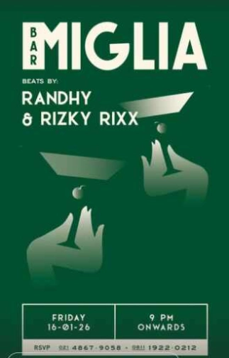 BAR MIGLIA SENOPATI JAKARTA - FRIDAY