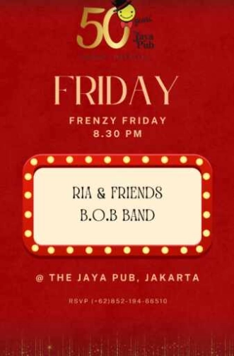 JAYA PUB MENTENG JAKARTA - FRENZY FRIDAY