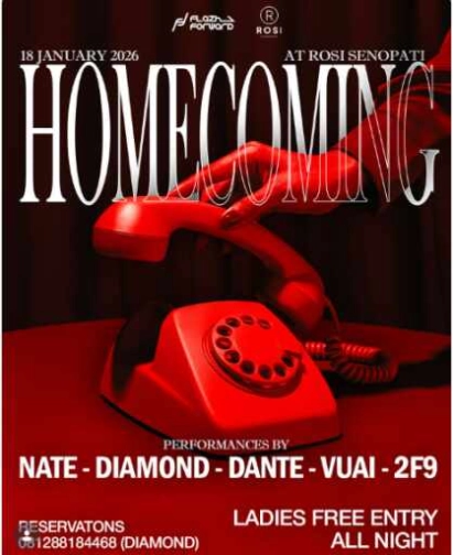 ROSI SENOPATI JAKARTA - HOME COMING