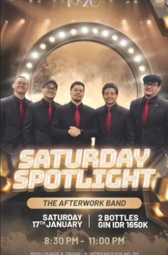 1920 LOUNGE KEMANG JAKARTA - SATURDAY SPOTLIGHT