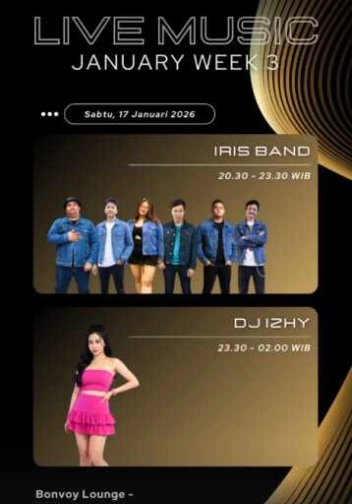 BONVOY LOUNGE KELAPA GADING JAKARTA - SATURDAY