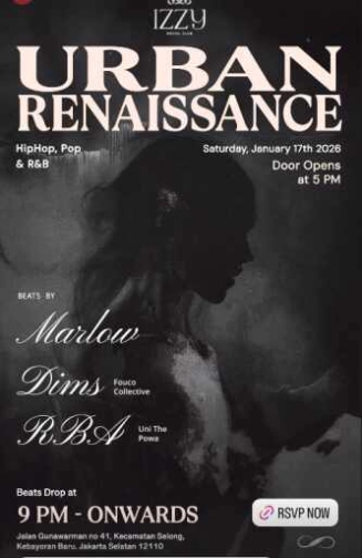IZZY SOCIAL CLUB GUNAWARMAN JAKARTA - URBAN RENAISSANCE